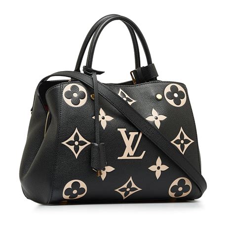 louis vuitton montaigne mm empreinte terre